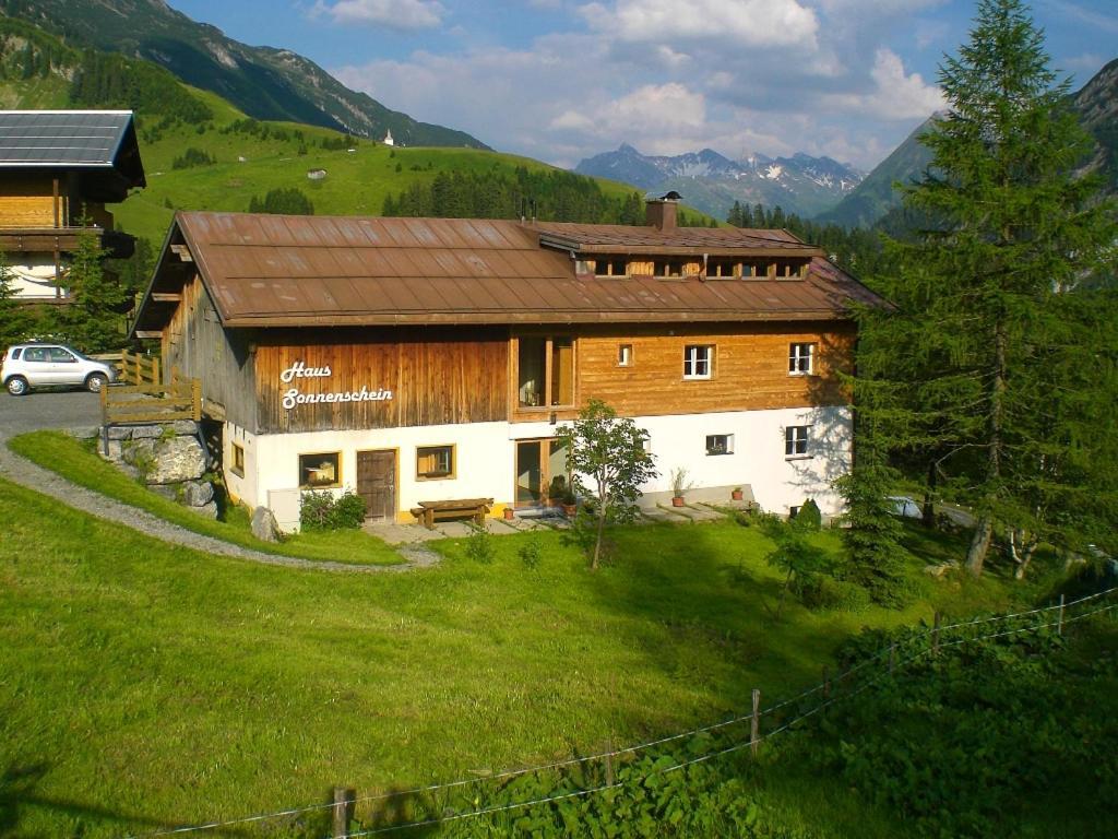 Ferienwohnung Haus Sonnenschein Warth  Exterior foto